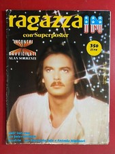 RAGAZZA IN n.9/1979 (ITA) con SUPER POSTER ALAN SORRENTI Rivista Fotoromanzo