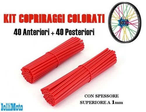 Cannucce copri raggi ruote - cannucce,