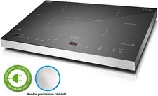 Caso Germany Piastra A Induzione S-Line 3500 Nero/Argento