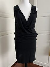 Abito Paolo Casalini Nero Donna Drappeggio