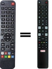 Telecomando gia' programmato per TV THOMSON SMART con tasto netflix