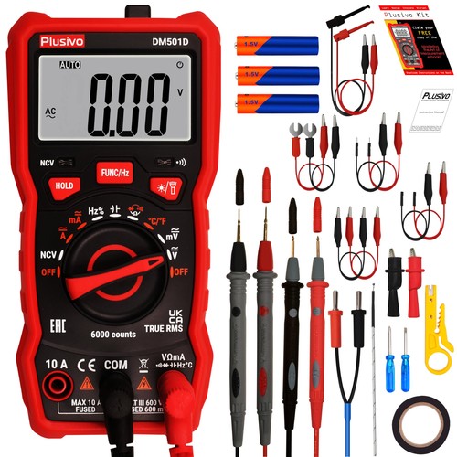 Multimeter 6000 counts digital - counts,