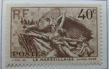 Francia 1936 40c fine MH* A13P47F454