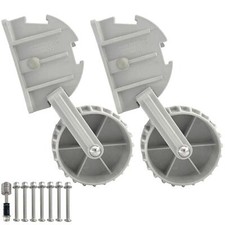 Ruota per gommone da 2 pezzi per carrello per gommone gonfiabile per kayak