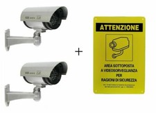 Kit telecamere finte con led - telecamere,