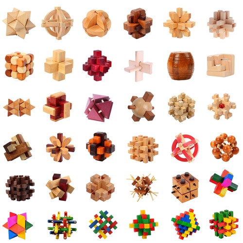 Puzzle legno kongming luban - legno,