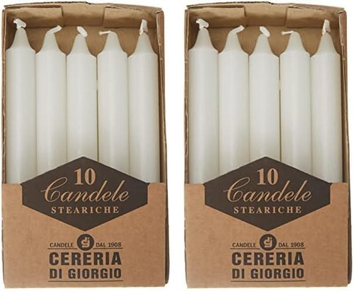407 candele steariche cera - candele, steariche,