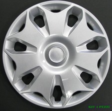 SET 4 COPRICERCHI COPPA RUOTA COPRIRUOTA BORCHIE PER FORD CONNECT R16 S/LOGO