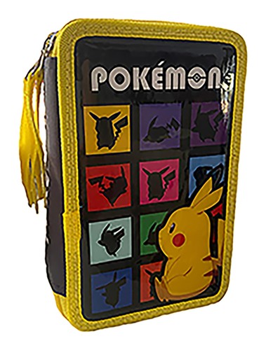 Astuccio pokemon tre - tre, zip