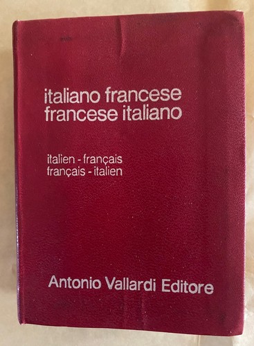 Vocabolario tascabile italiano