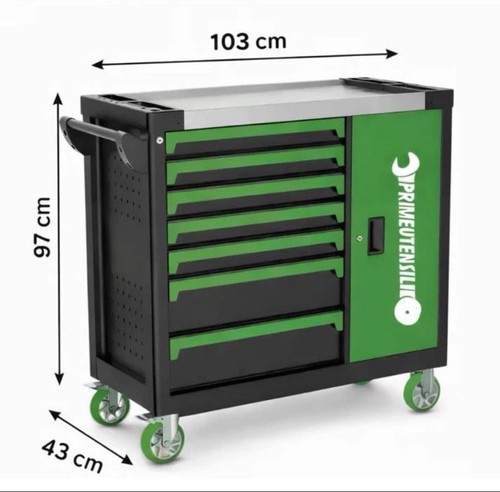 Carrello officina vuoto con - officina,