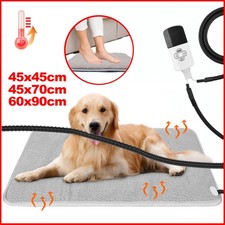 Tappetino riscaldante animali domestici tappetino riscaldante cuscino riscaldamento gatto cani coperta riscaldante lavabile a mano