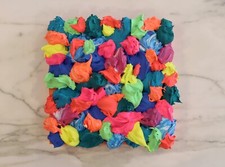 Opera d'arte multicolore