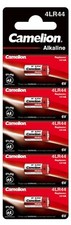 5 x Camelion 4LR44 6V batteria