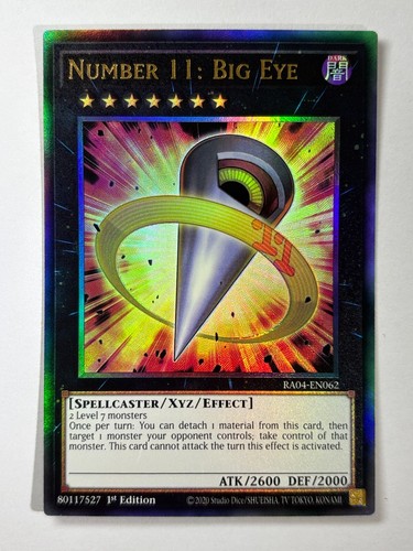 Number big eye - big,
