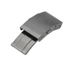 Chiusura orologio deployante in acciaio 19 mm per Longines L639154517 Hydroconquest