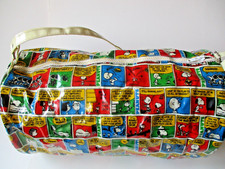 Borsa cilindrica tracolla tela