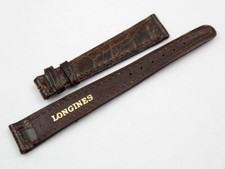 Cinturino Longines 14/10mm Testa di Moro Chiusura per Fibbia Ardiglione Vintage