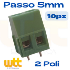 10pz morsetti 2 poli H=14mm