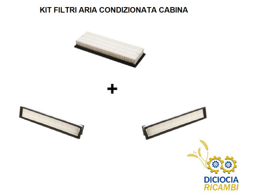Kit filtri aria condizionata - kit,