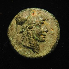 Æ Mysia Pergamon Athena Rv