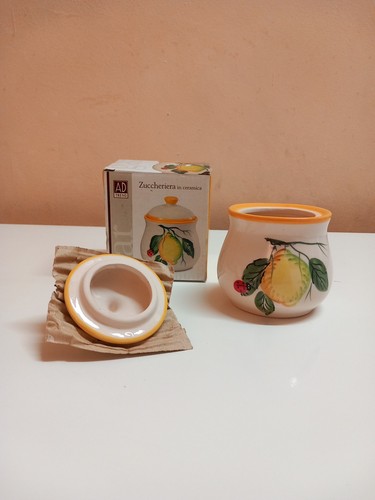 Zuccheriera nuova ceramica - nuova, in