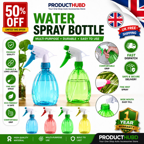 Borraccia spray acqua 500ml - spray,