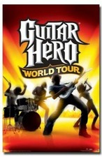 GUITAR HERO POSTER World Tour