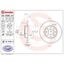 BREMBO 2X Disco Freno