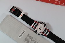 Orologio Limites Edition Nuovo Swiss Swatch Originale DOUBLE ME Nero 41mm SUOB129