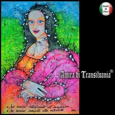 monnalisa gioconda mona lisa quadro dipinto pop art figurativa decorativa stampa