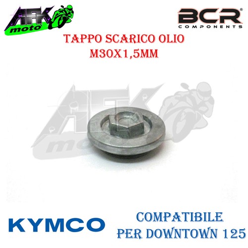 Tappo scarico olio m30x1 - tappo,