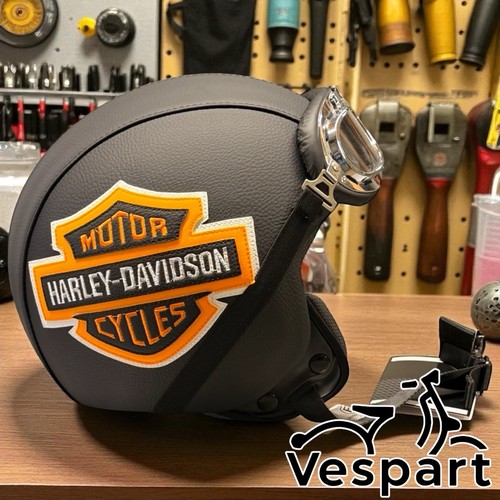 Casco pelle personalizzato - pelle,