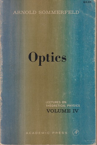 Optics volume lectures on - optics,, iv: