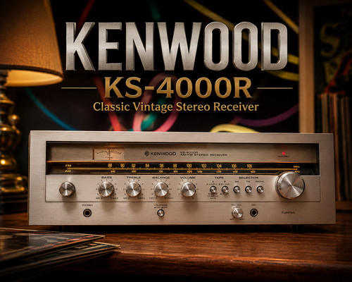 Kenwood 4000r rare - kenwood, ks-4000r