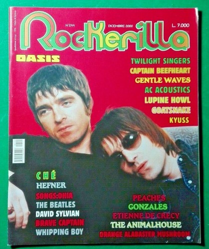 Riviste rock rilla oasis - riviste,