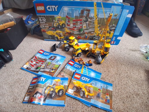 Lego city demolition site - demolition,