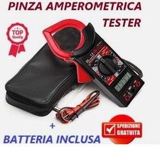PINZA AMPEROMETRICA E TESTER