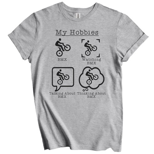 Maglietta hobbies bmx - maglietta,