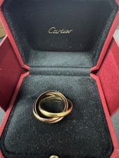 Cartier Trinity Anello Ring Fede Fedi 3 Ori Oro Gold Size 59 19