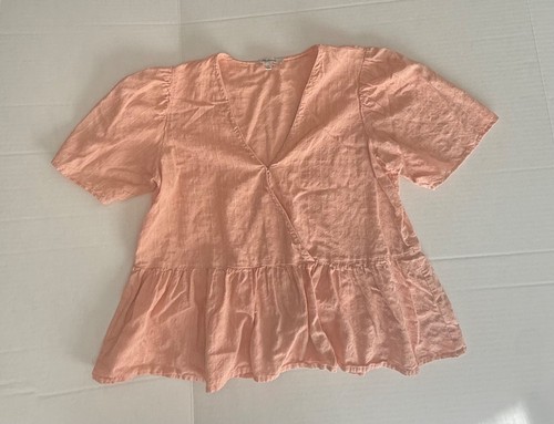 Madewell top donna corallo - top,