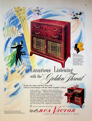 1947 rca victor - rca,