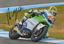 Roberto Rolfo foto 7x5 firmata a mano Technomag-CIP Moto2 MotoGP 1.
