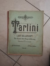 SPARTITI MUSICALI- Celebres Sonates pour violon par J. Tartini Primi 900