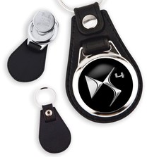 Porte-clés DS4 en simili cuir