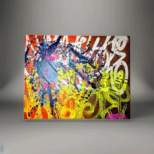 Quadro graffiti arte street