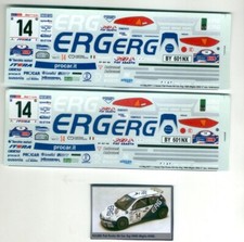Decal 1/24 Fiat Punto kitcar
