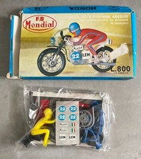 MODELLINO MOTO IN PLASTICA CON BUSTINA FIGURINE - Vintage