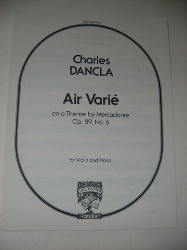 Charles dancla 6th air - dancla,