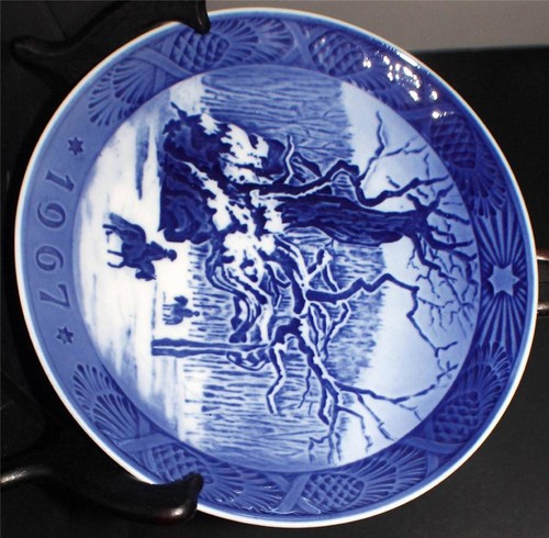 Piatto porcellana blu royal - piatto,